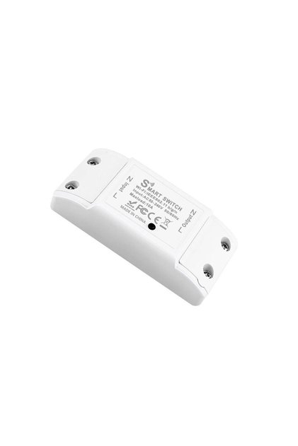 WHITE WIFI Switch Smart Home Automation Relay Module Tuya Alexa Timing Switch Smartlife APP Wireless