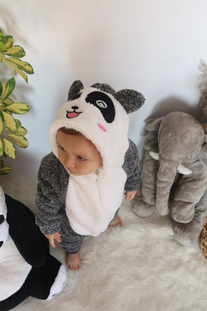 Welsoft Fleece Plush Unisex Zippered Winter Baby Sleeping Bag, Baby Jumpsuit, Children's Jumpsuit, Children's Costume