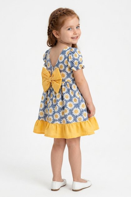 Baby Girl Dress Girls' Dress Birthday Party Wedding Dress Lace Short Sleeve Lined Dress