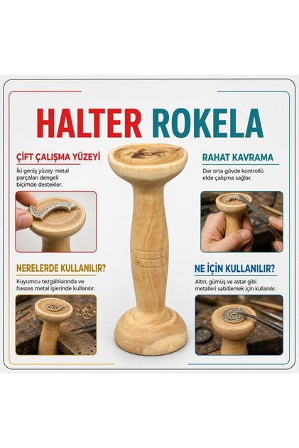 Yüzük Ve Kolye Çalışma Çiftli Halter Malafa