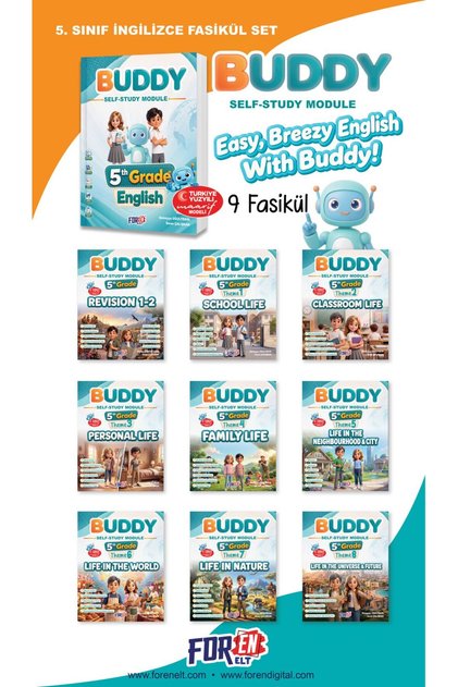 5.SINIF BUDDY SELF STUDY MODULE (9 FASİKÜL)
