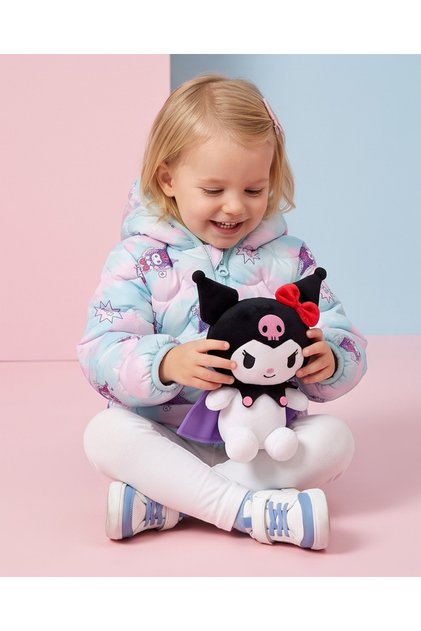 Children's Kuromi Patterned Inflatable Jacket