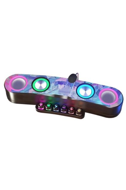 Boxă de gaming Bluetooth Q YX800 cu LED RGB