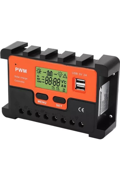 Controller Tensiune Pentru Panou Solar KZ001 12V 10 A LCD
