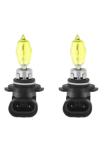 Set de 2 becuri auto LED H11 12V 100W 6000K HOD galben XENON