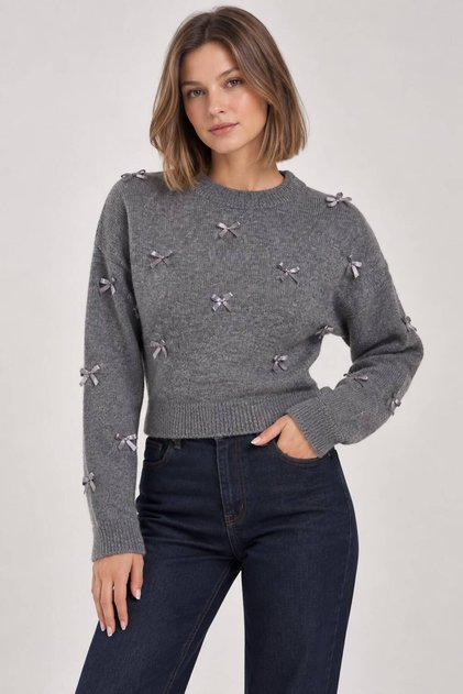 Women's Bow Detail Sweater