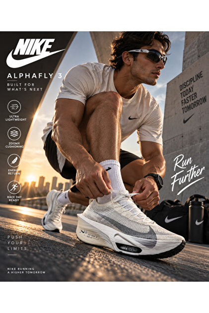 Nike Air Zoom Alphafly Next% 3 Erkek Mavi Koşu Ayakkabısı - Fiyatı