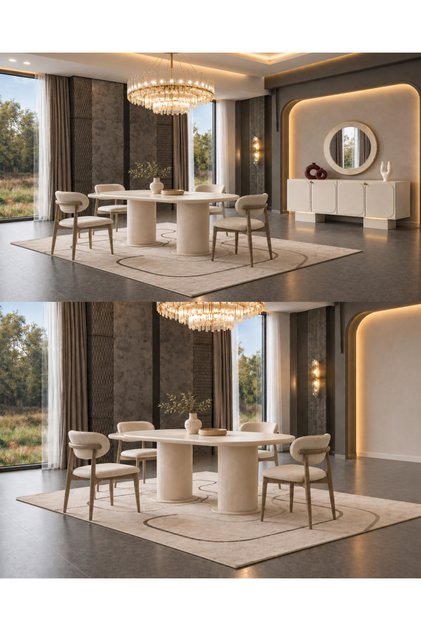 Dolce Yemek Odası Takımı
