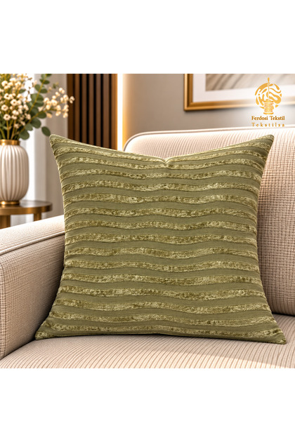 Italian Velvet Brown Throw Pillow Cover Gold Leaf Gilded Woven Decorative Cushion Pillow Case