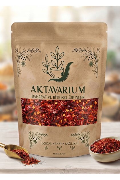 Çok Acı Hindistan İthal Pul Biber 50 gr / Katkısız %100 Doğal