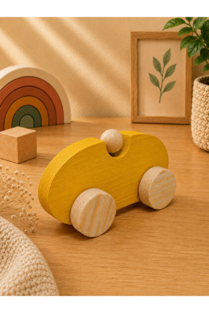 Wooden Honey Toy Car Natural Handmade Toy
