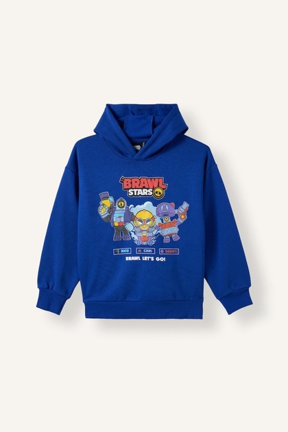 Brawl Stars Crew Neck Soft Fleece Thick Sweatshirt for Boys I3119A826Wn