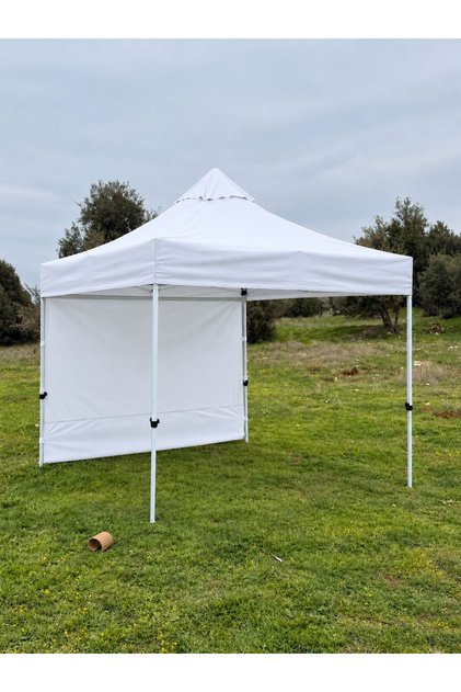 3X3 GAZEBO ÇARDAK 1 DUVAR KAPALI