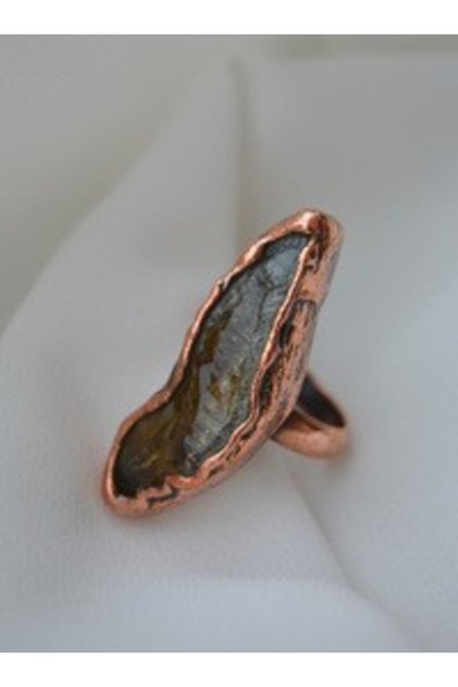 Citrine Stone Design Ring -