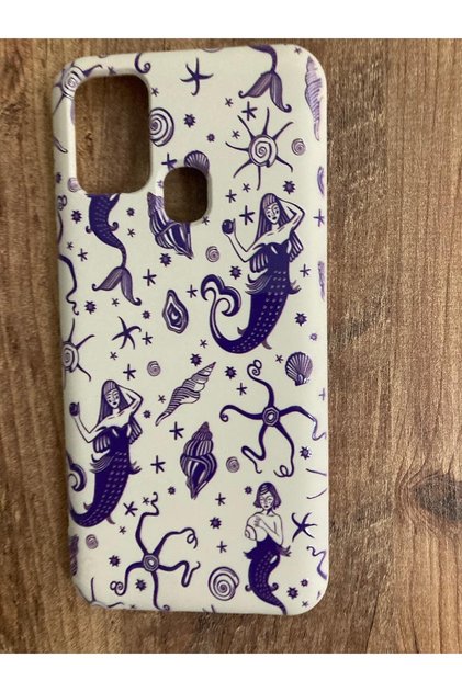 Samsung Galaxy M31/M21/M30S Mermaid Printed Velvet Inside Silicone Phone Case