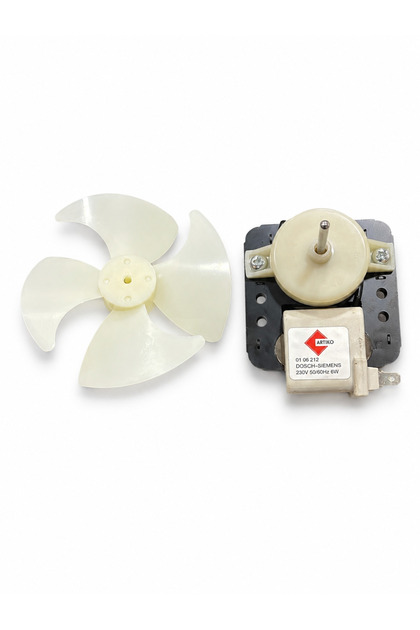 Bosch Siemens Kanatlı 220W Buzdolabı Fan Motoru
