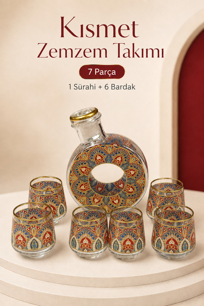 7 Parça Zemzem Takımı – 8 Farklı Model