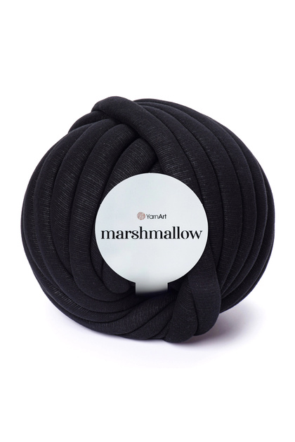 Marshmallow Black Hand Knitting Yarn 902