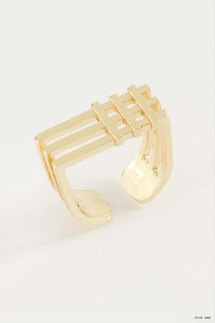Ilkestor Square Metal (133737) Ring Yellow