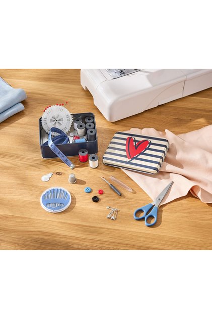 Sewing Kit, in Metal Box