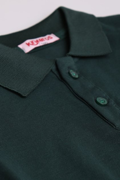 Pamuklu Uzun Kollu Basic Düz Polo Yaka Okul Tişört - 26Y 3676
