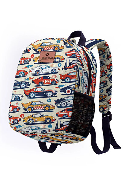 Nascar Patterned Medium Nursery Bag