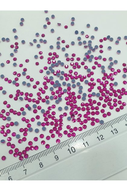 Hotfix Iron-On Stone Ss10 Fuchsia - (25 Gr - 1800 Ad)
