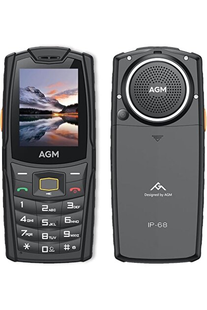 M6 Rugged Phone, Basic Cell Phone, 4G Feature Phone, Simple Mobile Phones, Waterproof/Drop-Proof