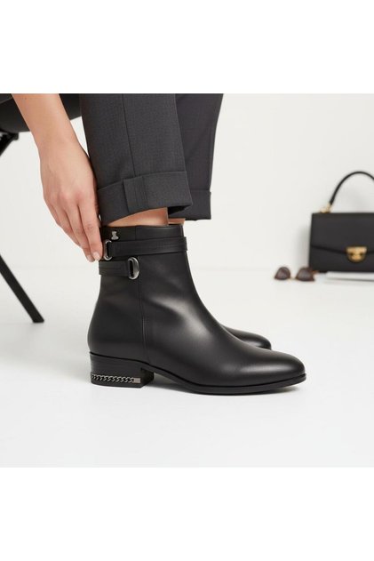 2152715K Genuine Leather Women's Casual Boots