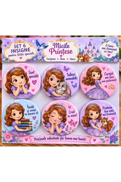 INSIGNE COLORATE PENTRU COPII ȘI ADOLESCENȚI