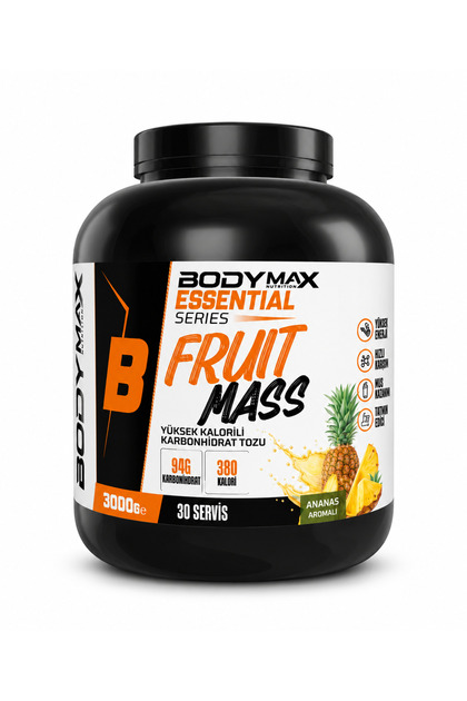 Essential Series Fruit Mass Gainer 3000 Gr 30 Servis Ananas