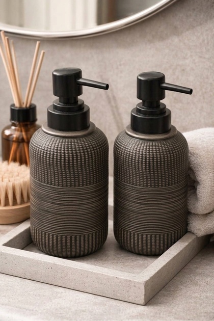 2 Luxury Porcelain Liquid Soap Dispensers
