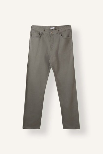 Regular Fit Normal Bell Bottom Straight Leg Trousers H4868Ax26Au