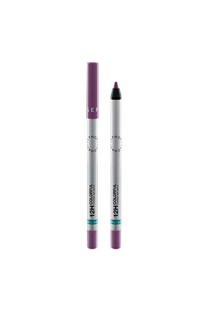 12 Hours Long-Lasting Eye Contour Pencil - Waterproof Eye Pencil - 55 Purple Illusion (1.30 g)
