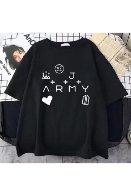 Bts Army Printed T-Shirt, 100% Cotton Unisex Kids/Adult (with Pen as a Gift)