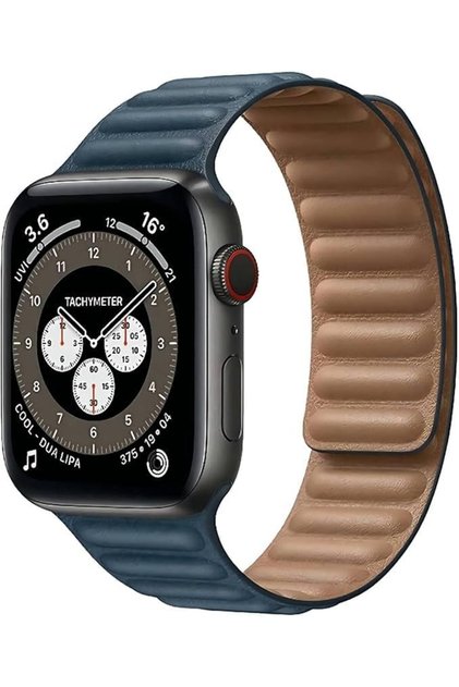 Magnetic Adjustable Watch Strap Compatible with iWatch Series 45mm 44mm 41mm 40mm 42mm 38mm