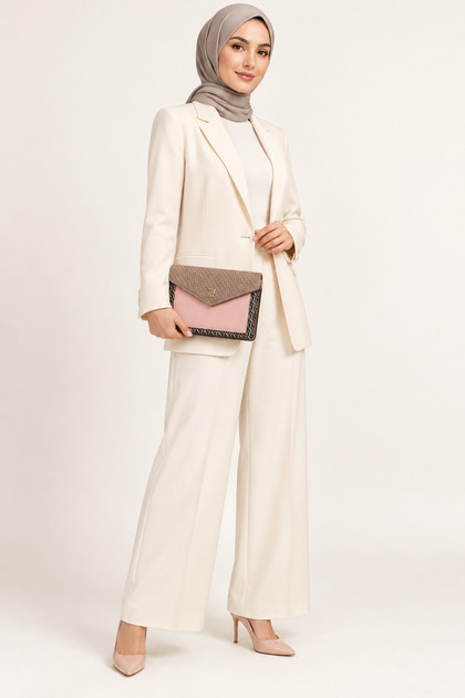 Women's Patterned Clutch Bag
