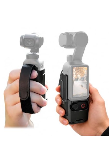 DJI Osmo Pocket ENT 3/4 ile Uyumlu El Kayışlı Cold Shoe Aparatı PTK43