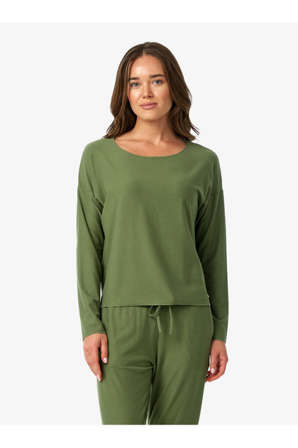 Kadın T-Shirt 60683 - Yeşil