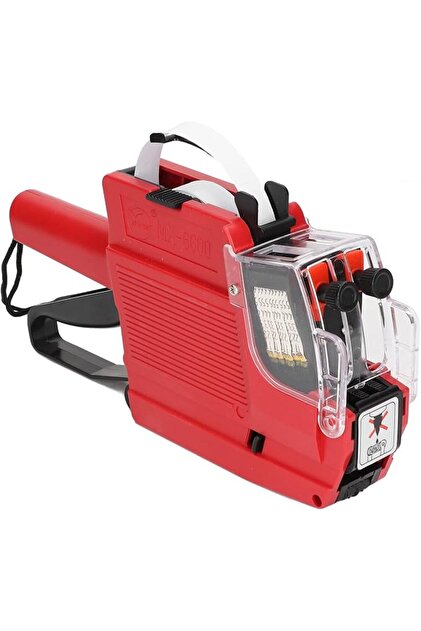 Price Tag Gun, MX6600 Price Tag Gun 2 Lines 10 Digits Labeling Machine, Handheld Price Label