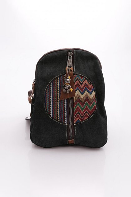 C1019 Women's Denim Medium Size Hand and Shoulder Bag