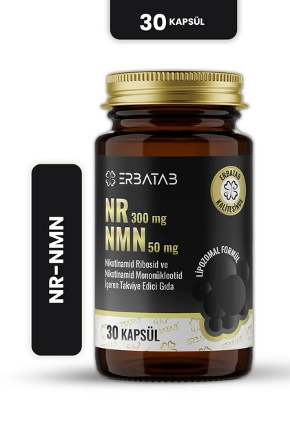 Nr 300 Mg + Nmn 50 Mg Liposomal Formula 30 Capsules Food Supplement