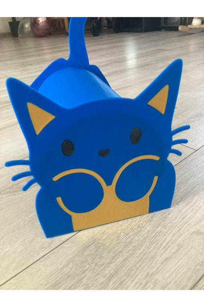 Cat Figured Hair Band Organizer Crown and Hair Accessory Holder Stand