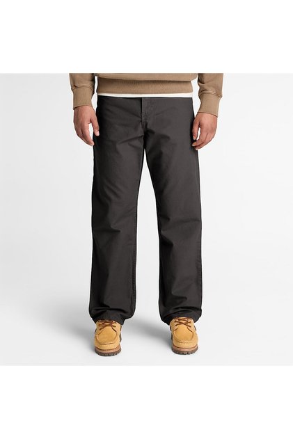 Rindge Oxford Carpenter Pants Erkek Siyah Pantolon