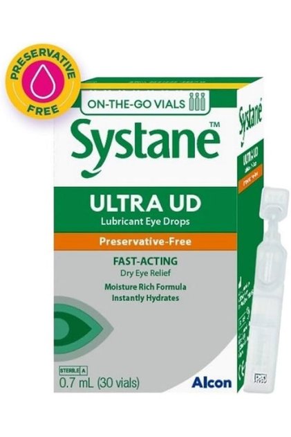 Systane ultra ud lubricant eye drops 32 vials