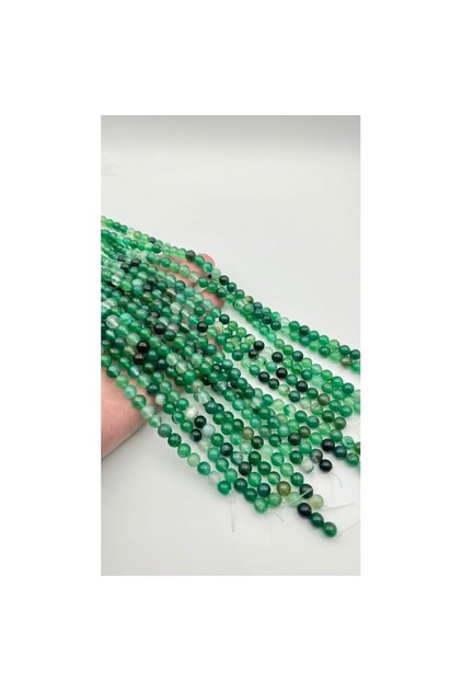 Green Agate Natural Stone 8mm