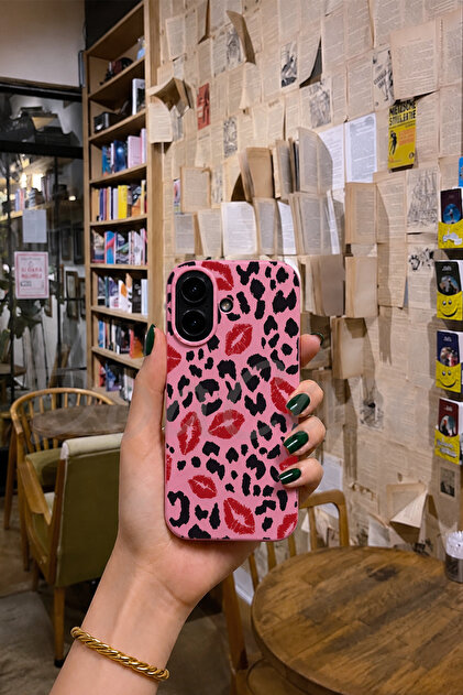 iPhone 17 Uyumlu Pembe Renkli Lansman Telefon Kılıfı