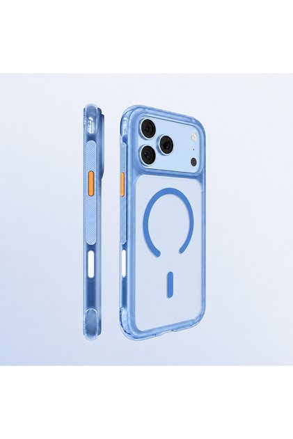 iPhone 18 Pro Max Compatible Case M-Safeli Airbag Air Shield Series Cover Light Blue