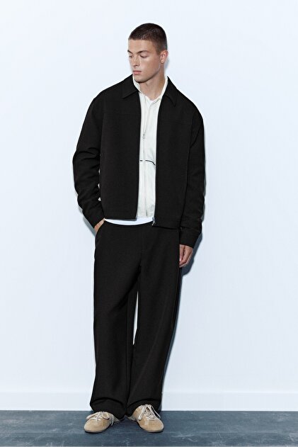 Düz kesim tailored fit pantolon