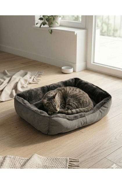 60*40 welsoft dikdörtgen kedi ve köpek yatağı
